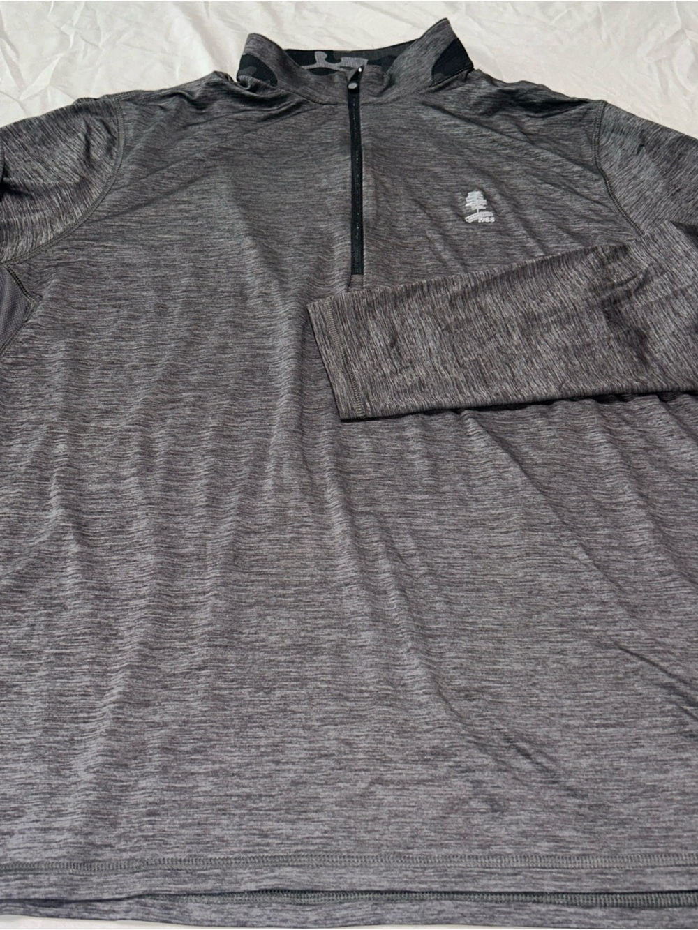 Greyson Guide Sport 1/4 Zip Mens  XL Pullover Dri Fit Classic Performance Gray - Picture 9 of 16